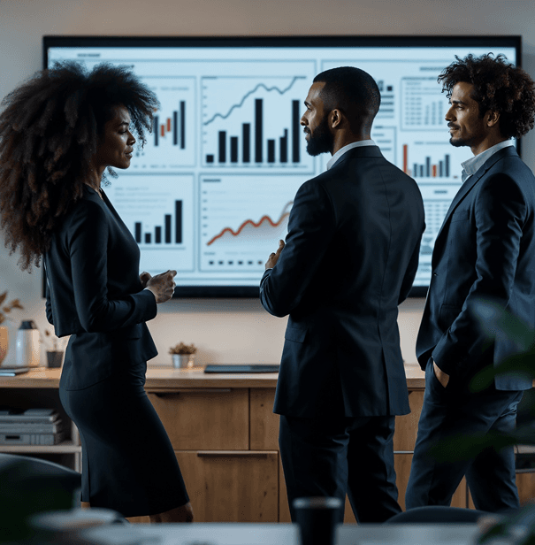 Enterprise reconciliation features visualization